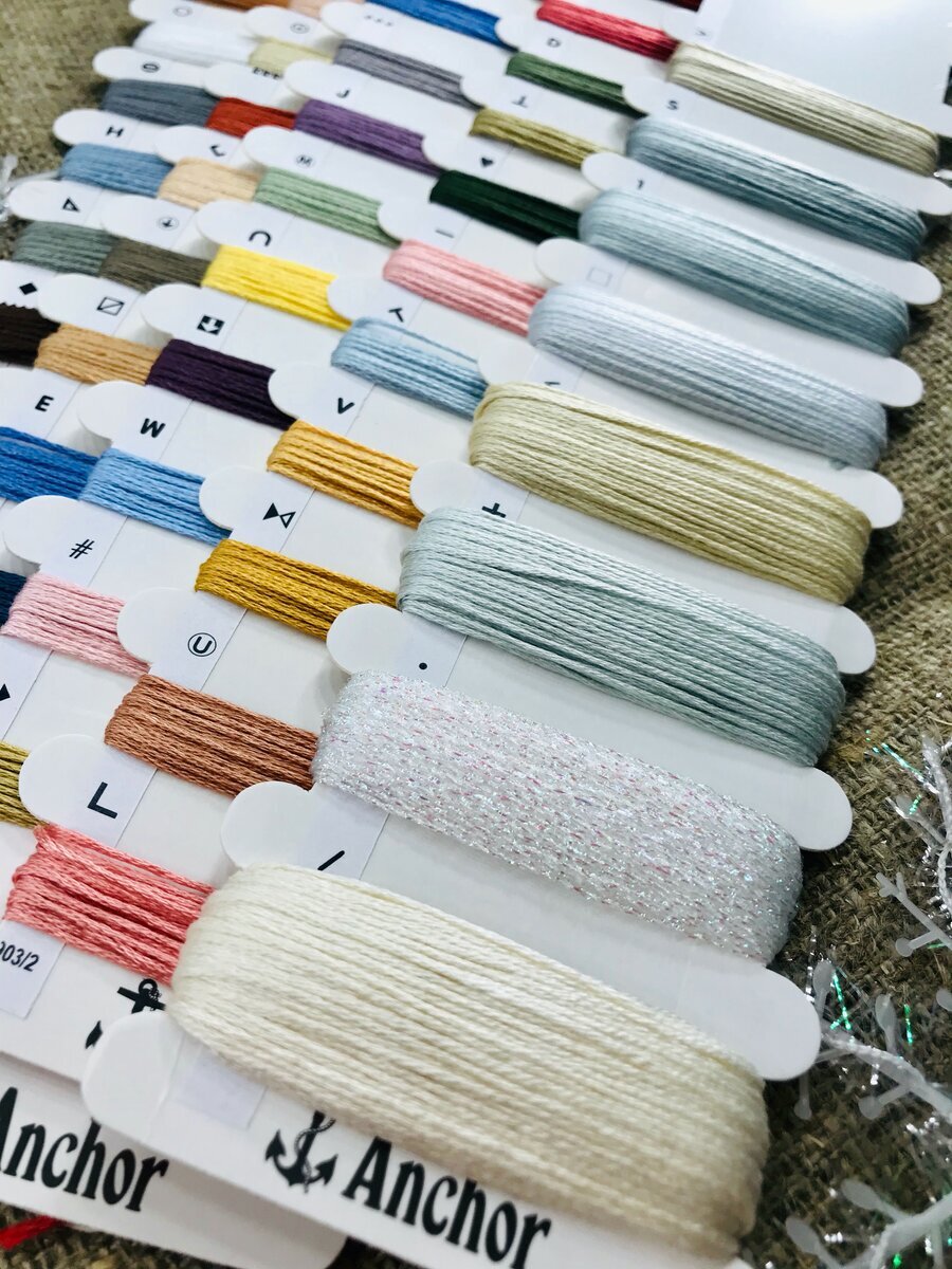 ниточки Анкхор в наборе Летистич