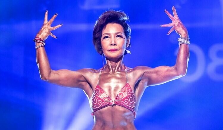 В 75 лет Лим Чен-со выступает на чемпионатах по бодибилдингу