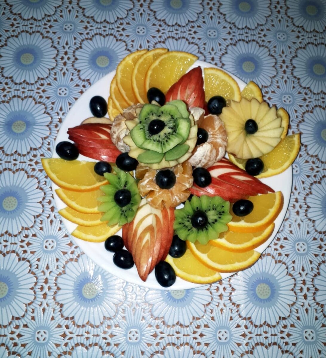 рецепт - пирог «фруктовое ассорти»