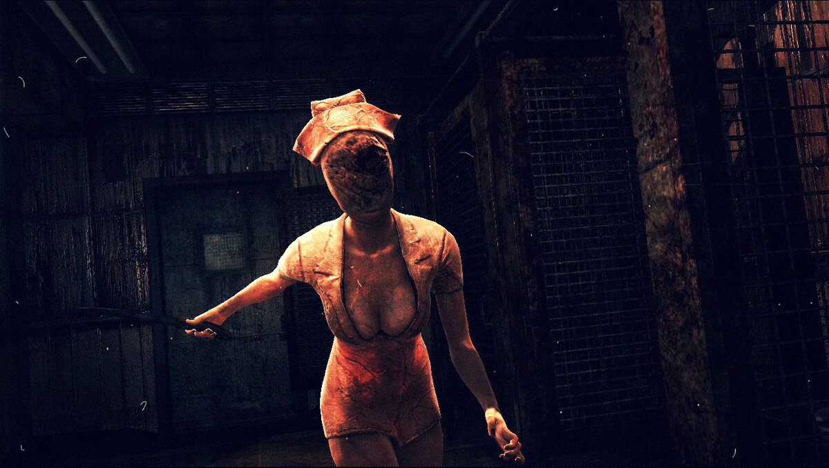 Знаменитая медсестра из игры Silent Hill:Outcoming 