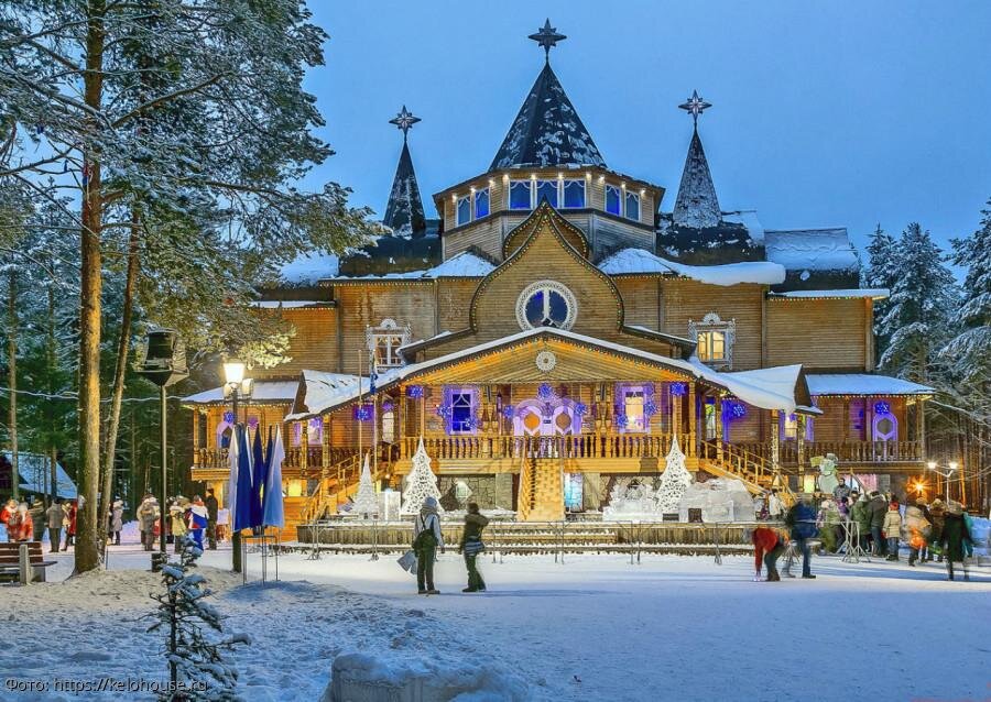 Резиденция Деда Мороза в Великом Устюге.