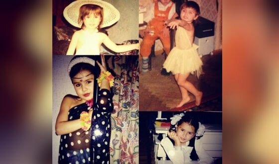 Юлия Зиверт в детстве