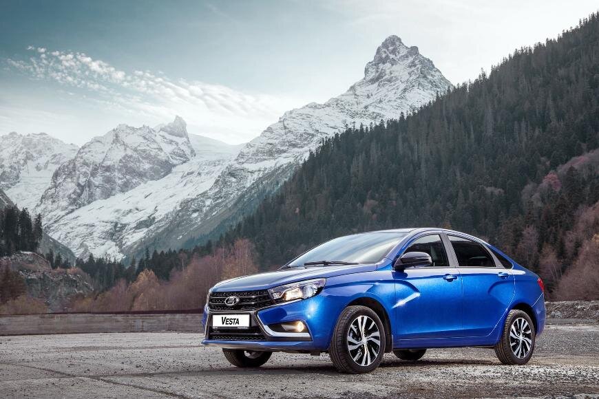 фото:   Lada vesta Winter