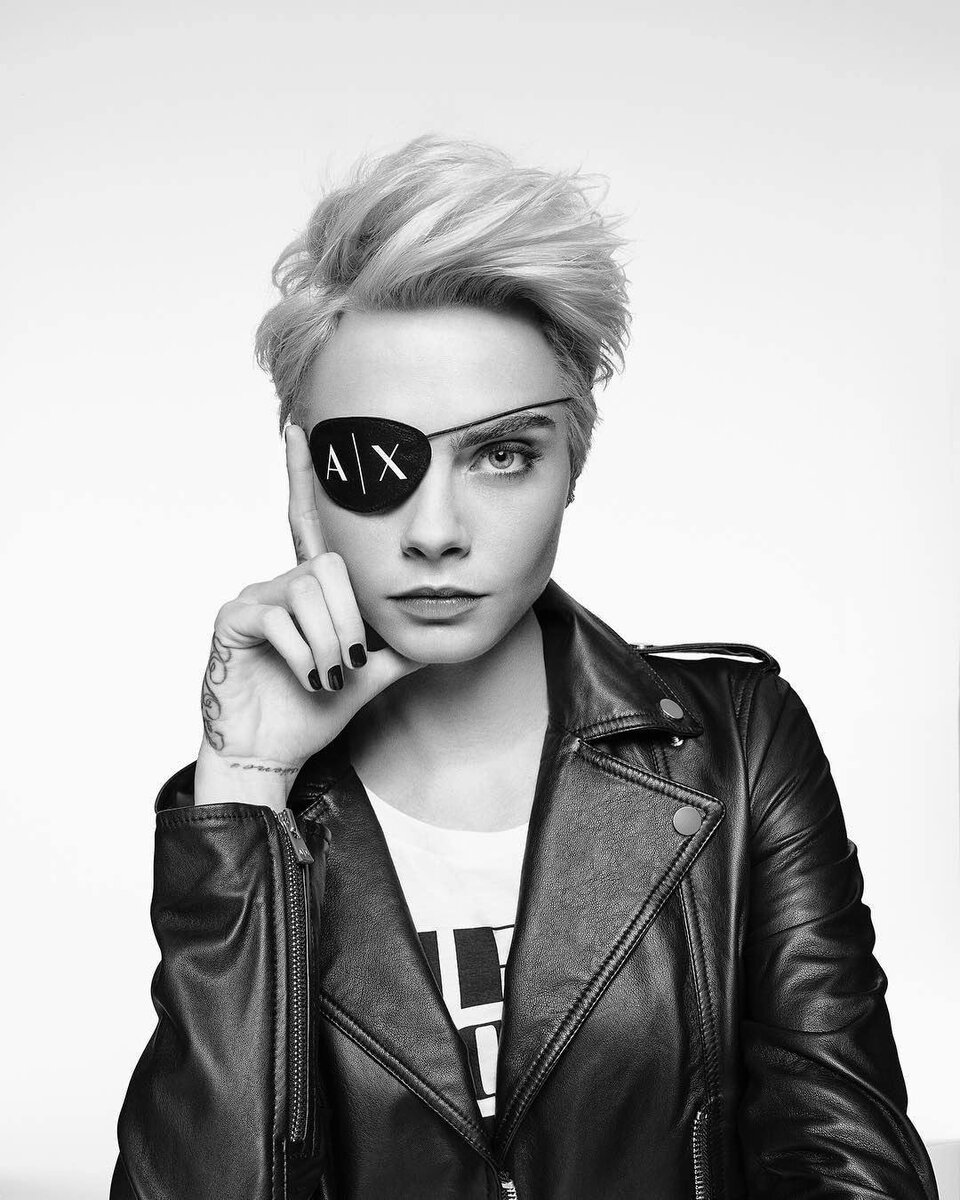 Кара Делевинь для AX Armani Exchange