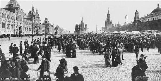 «Вербное воскресенье» в Москве. Фото 1910 г.