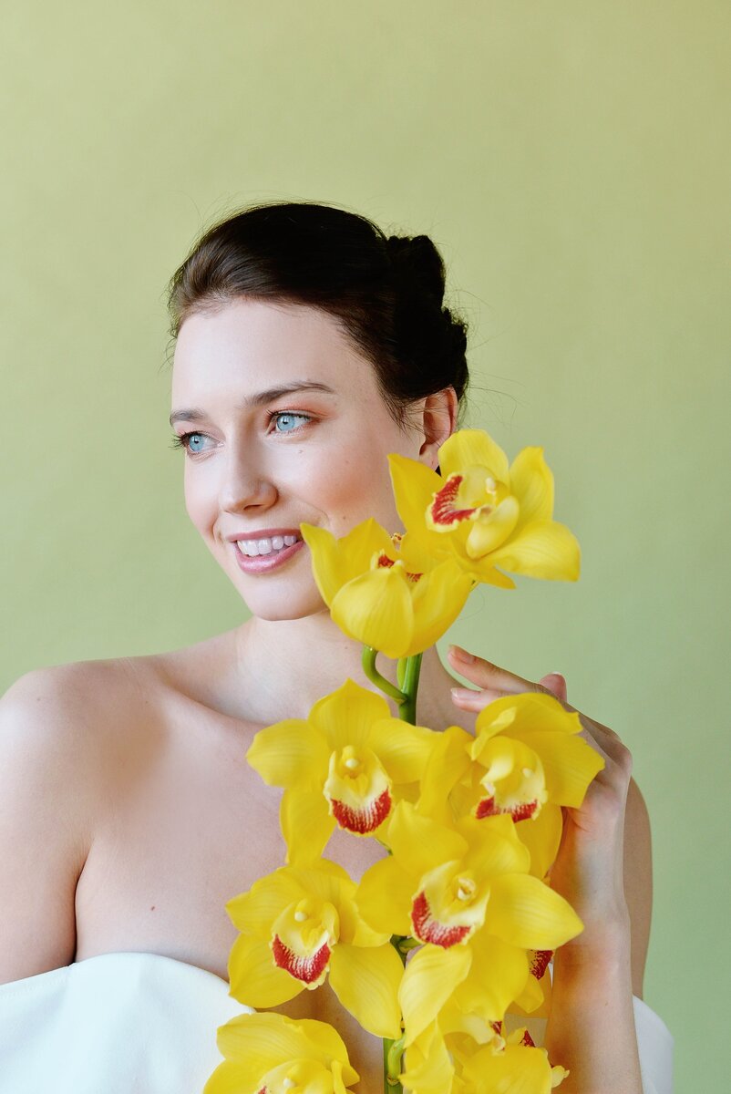 Алина выбрала орхидеи 