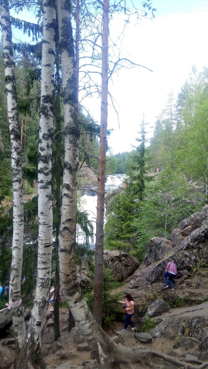 Водопад Кивач.