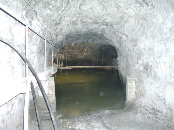 Шахта в Финляндии.