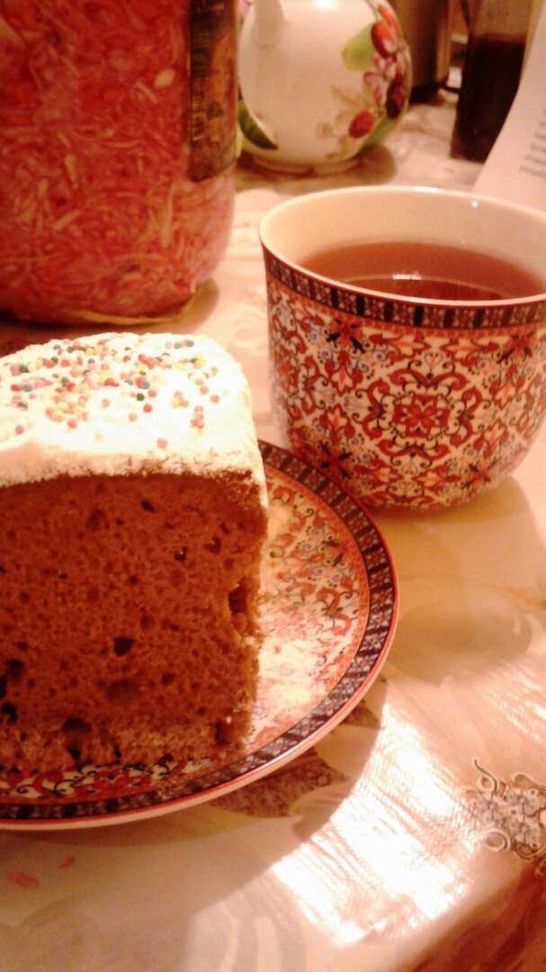 Шоколадница и компот (фото автора)