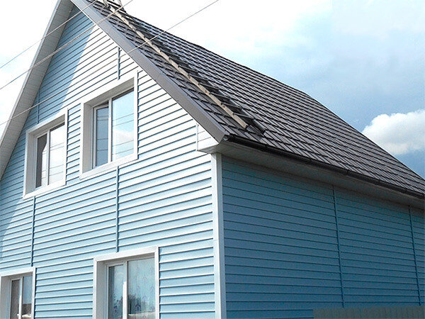 Виниловый сайдинг "елочка"