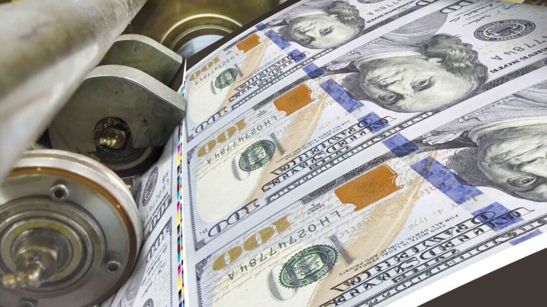 Печатный станок уже в деле