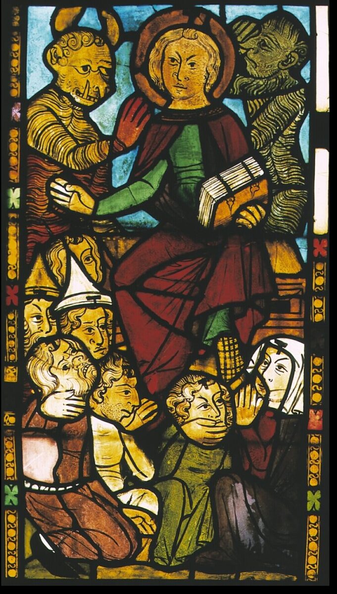 Антихрист и его последователи
Германия, 1367