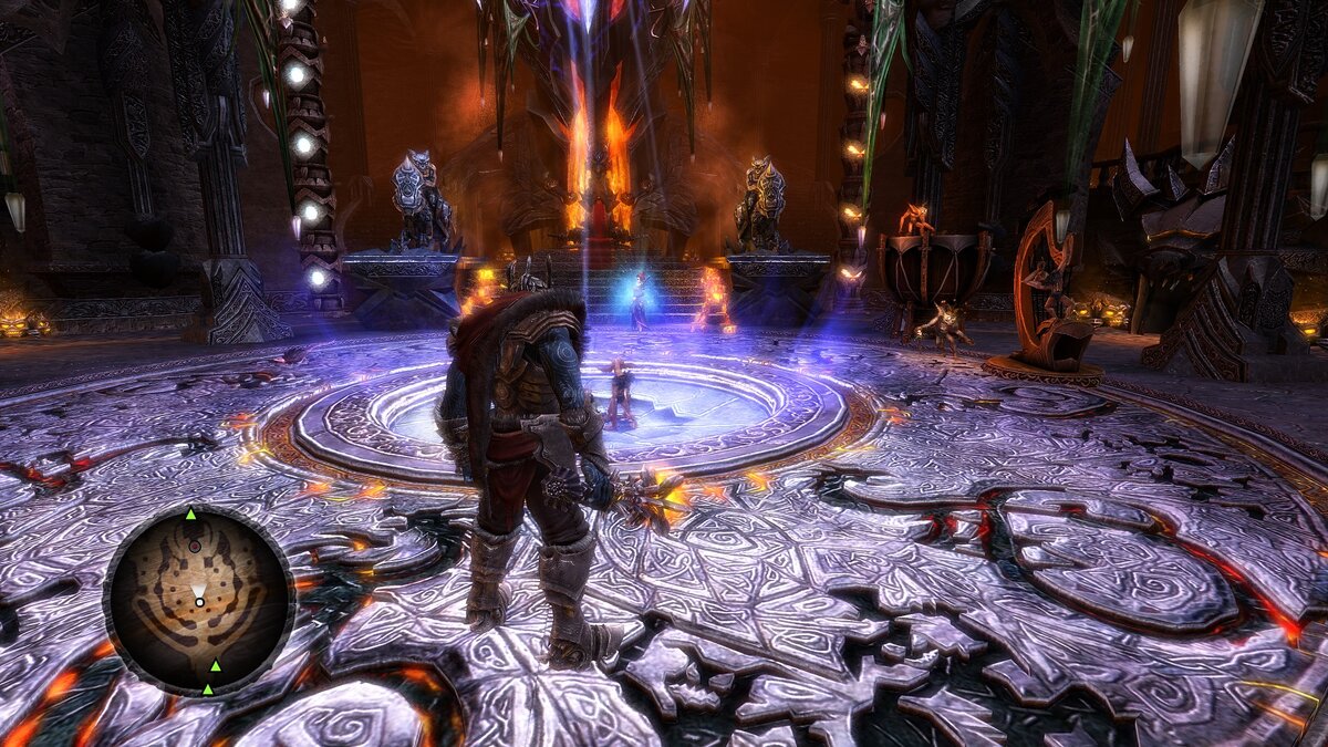 Преображение главного зала Темной башни. Финал игры.