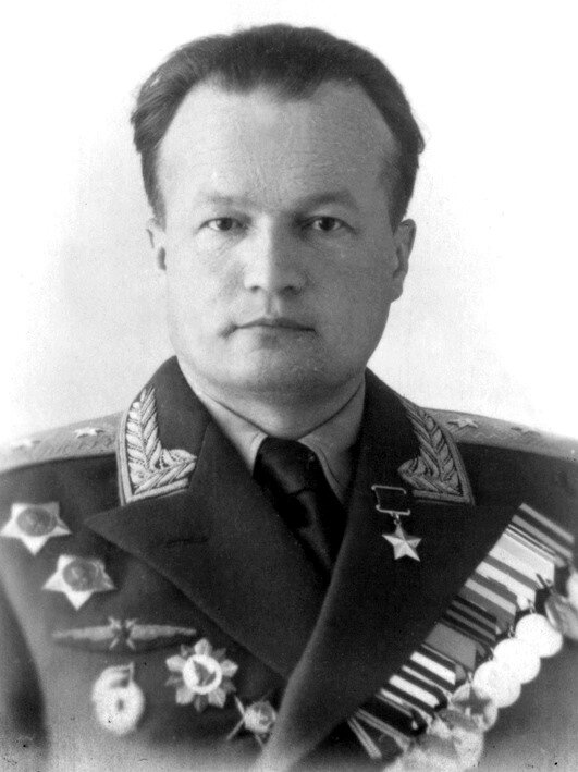 Генерал Н. П. Каманин. Руководил отбором и подготовкой первых советских космонавтов