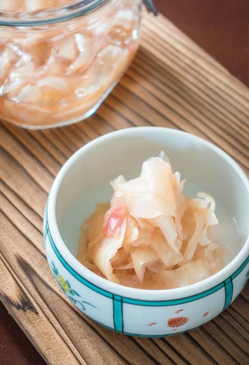 Маринованный имбирь в домашних условиях