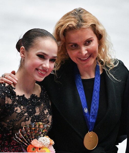 Скриншот со страницы Алины Загитовой в Инстаграм