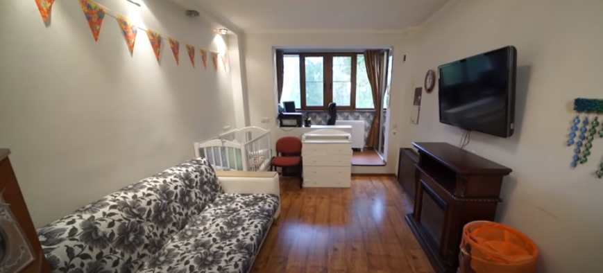 В этой комнате семья проводит больше всего времени