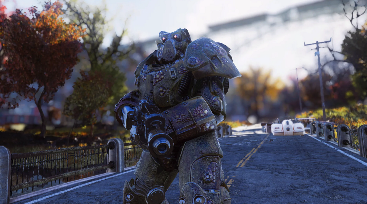 Стойка для силовой брони fallout 76 схема