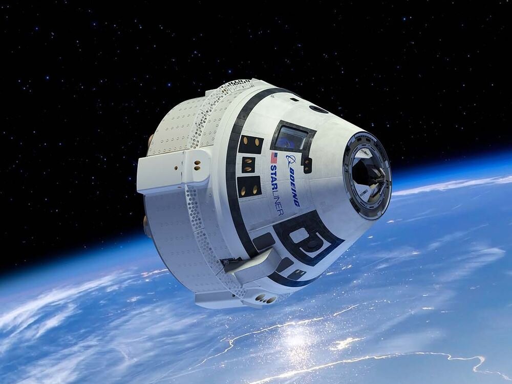 CST-100 Starliner компании Boeing – ещё один коммерческий космический корабль, созданный в США, для  доставки астронавтов на орбиту. Фото: https://www.bloomberg.com