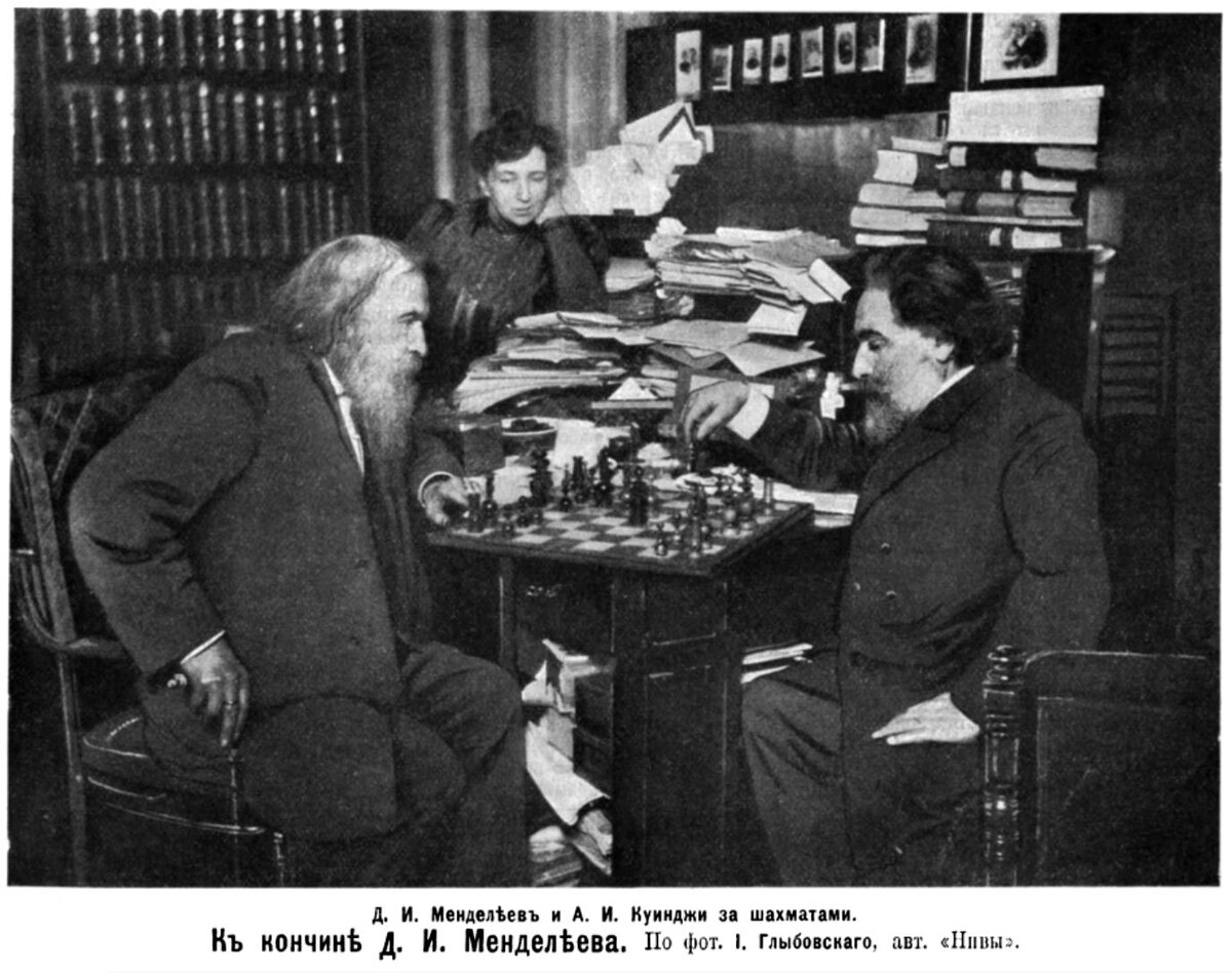 Дмитрий Менделеев и Архип Куинджи