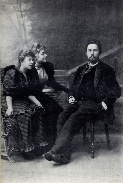 Чехов и "антоновки". Картинка из свободного доступа. 