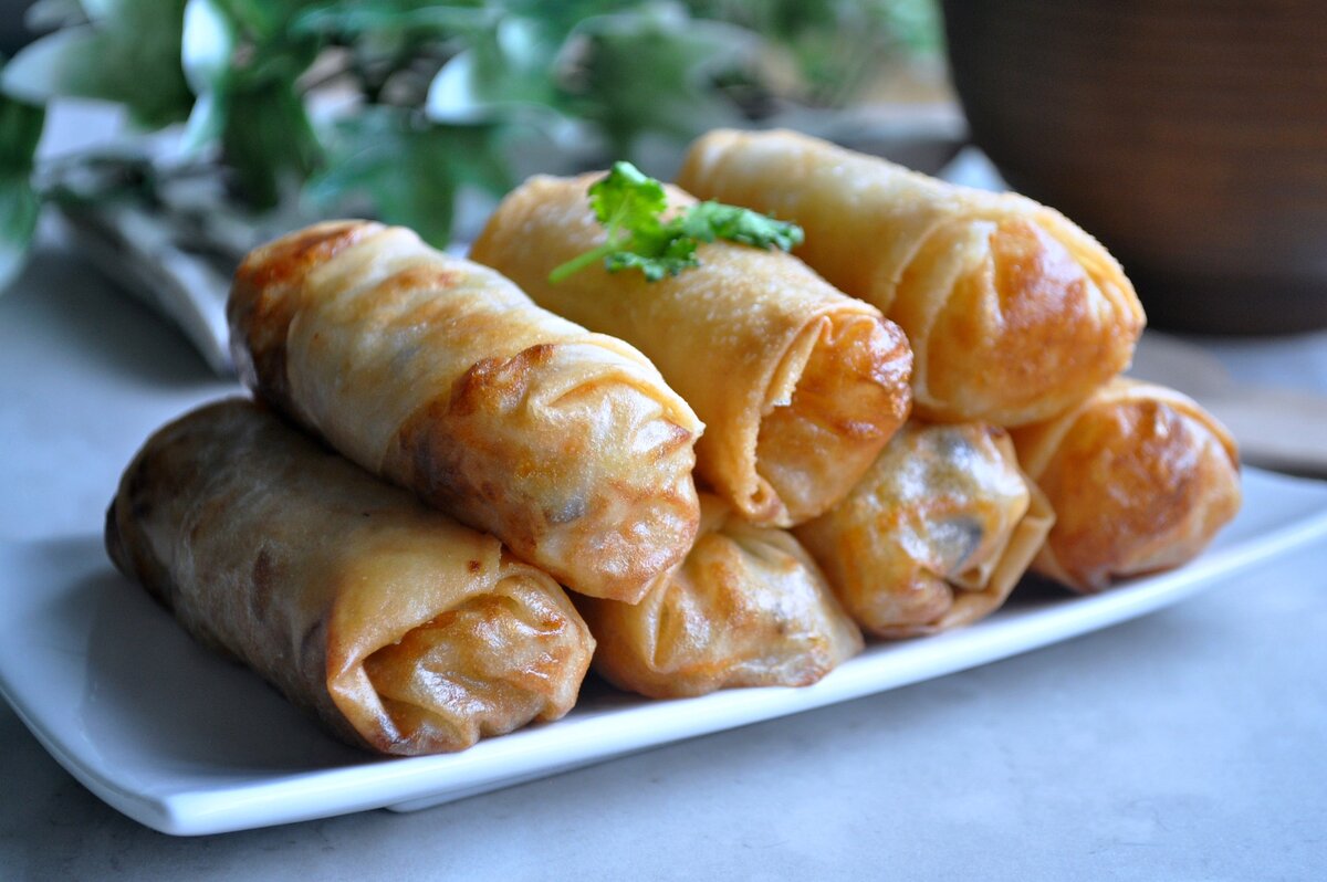 Китайские рулетики чуньцзюань (春卷, chūnjuǎn)