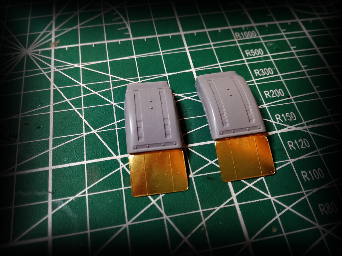 крылья КАМАЗ-4350 (1:35 Звезда) пр.Леший