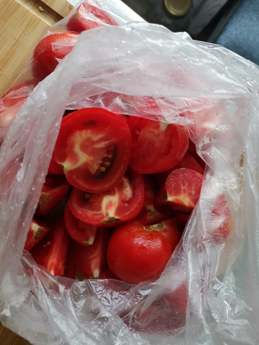 Фото автора, один из вариантов заморозки. 