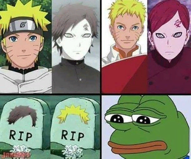Подборка мемов на тему аниме "Naruto" .