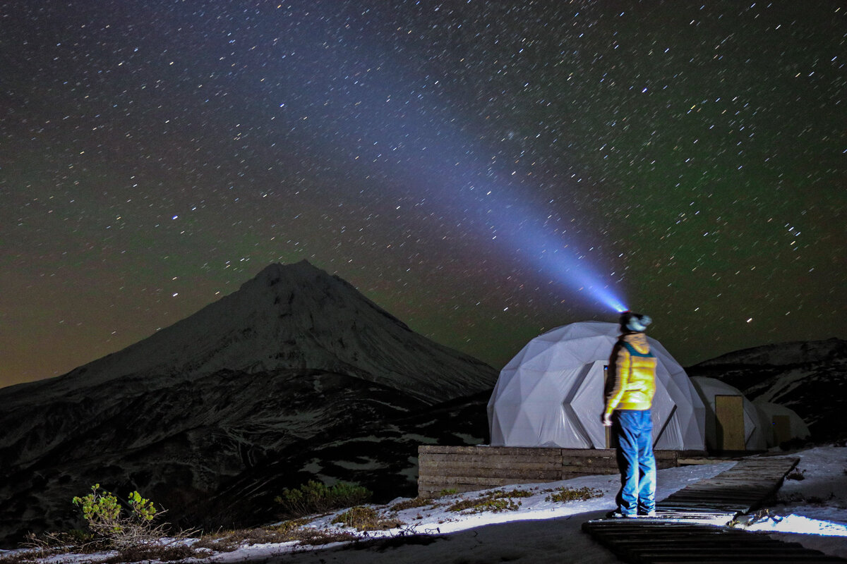 Автор на Камчатке 