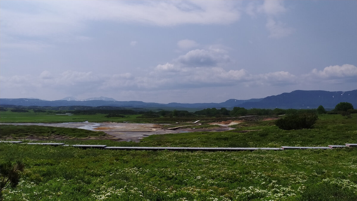 Кальдера вулкана Узон