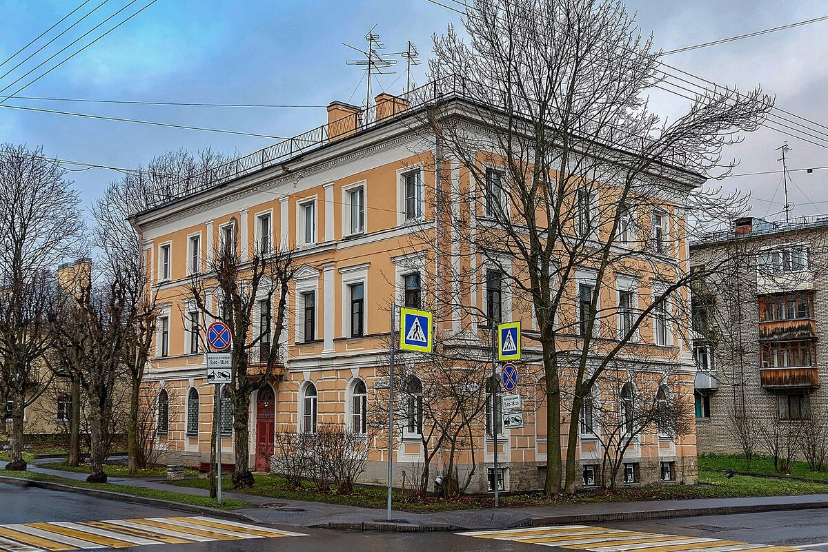 В этом доме в Пушкине жили сестры Колюбакины. Фото из открытых источников.