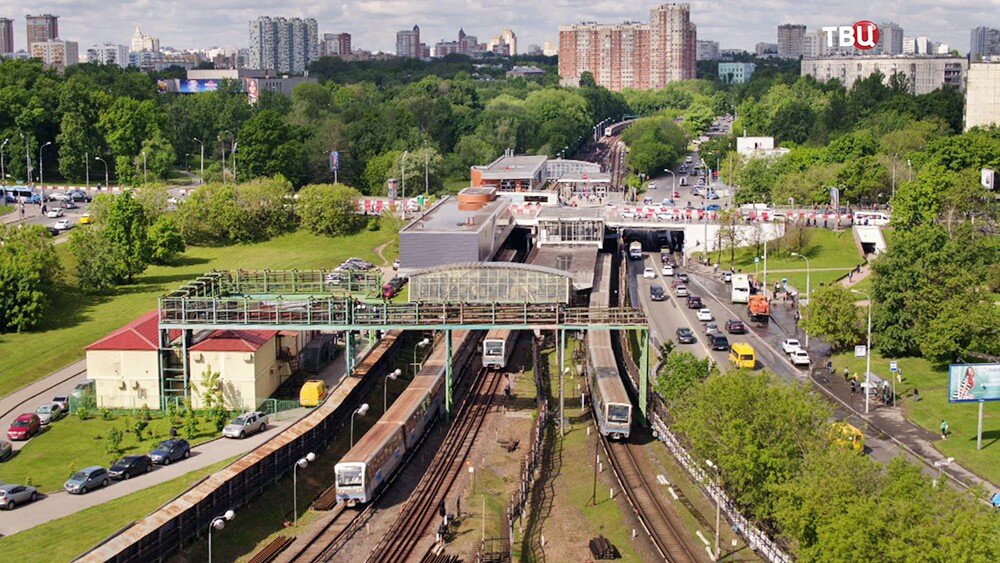 Станция метро кунцевская фото