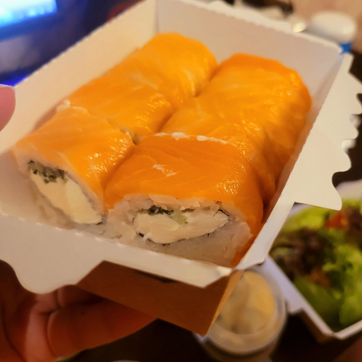 Филадельфия с лососем 590р