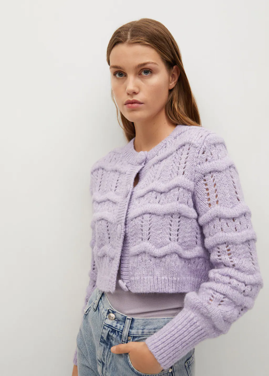 кардиган манго