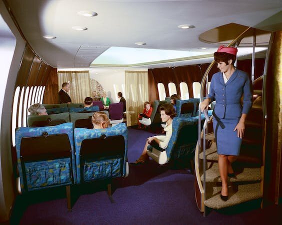 На борту Боинга 747