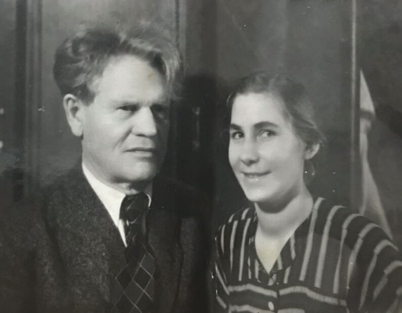 Мои родители: В.Н.Шишкина и Г.И.Лебедев