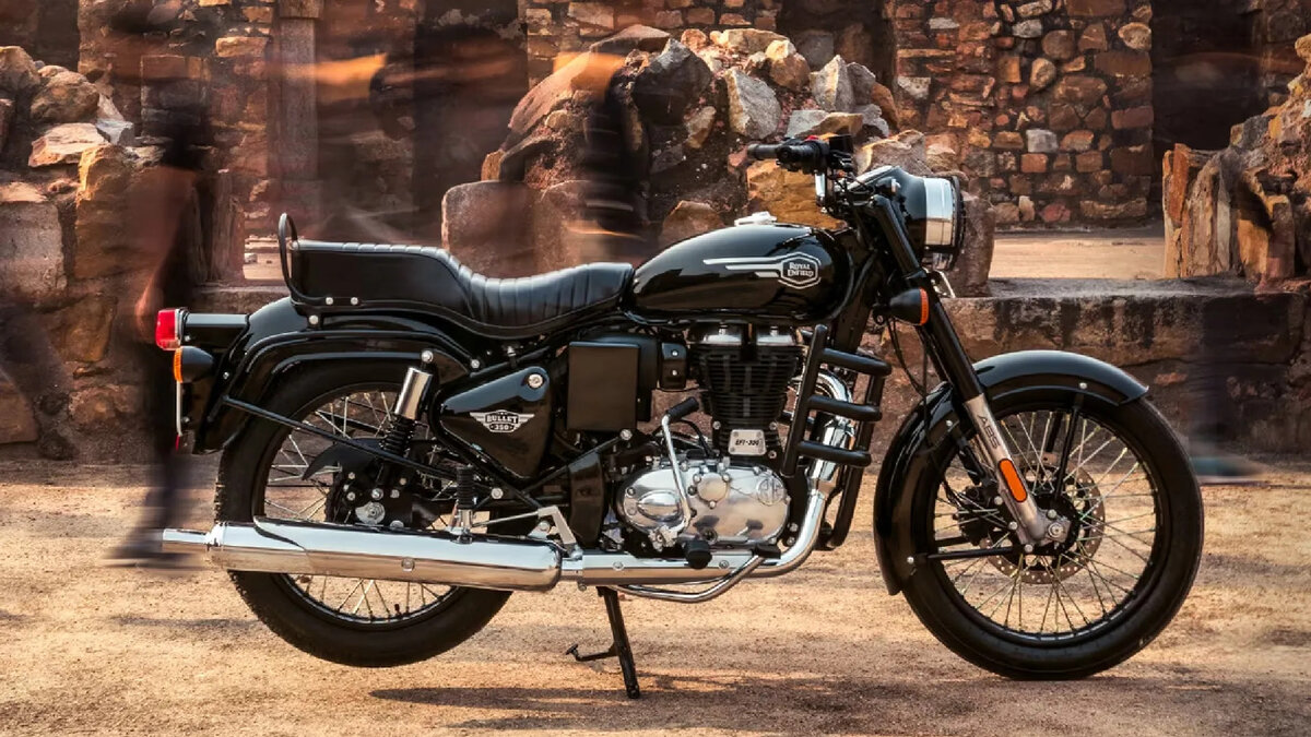 Индийский мотоцикл Royal Enfield 350 Bullet