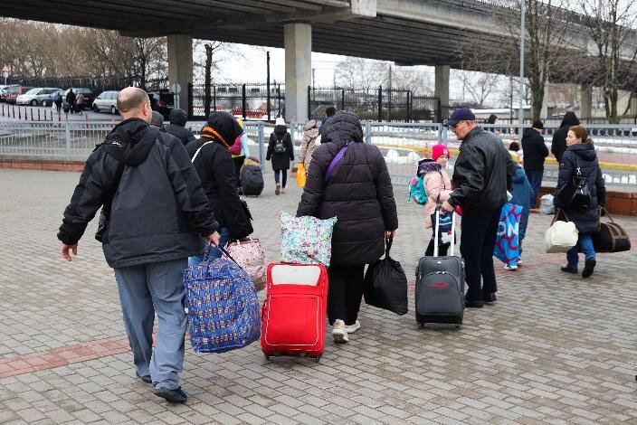 С начала текущего года в республику въехало более 36 тысяч граждан Украины, большинство -  транзитом через Польшу