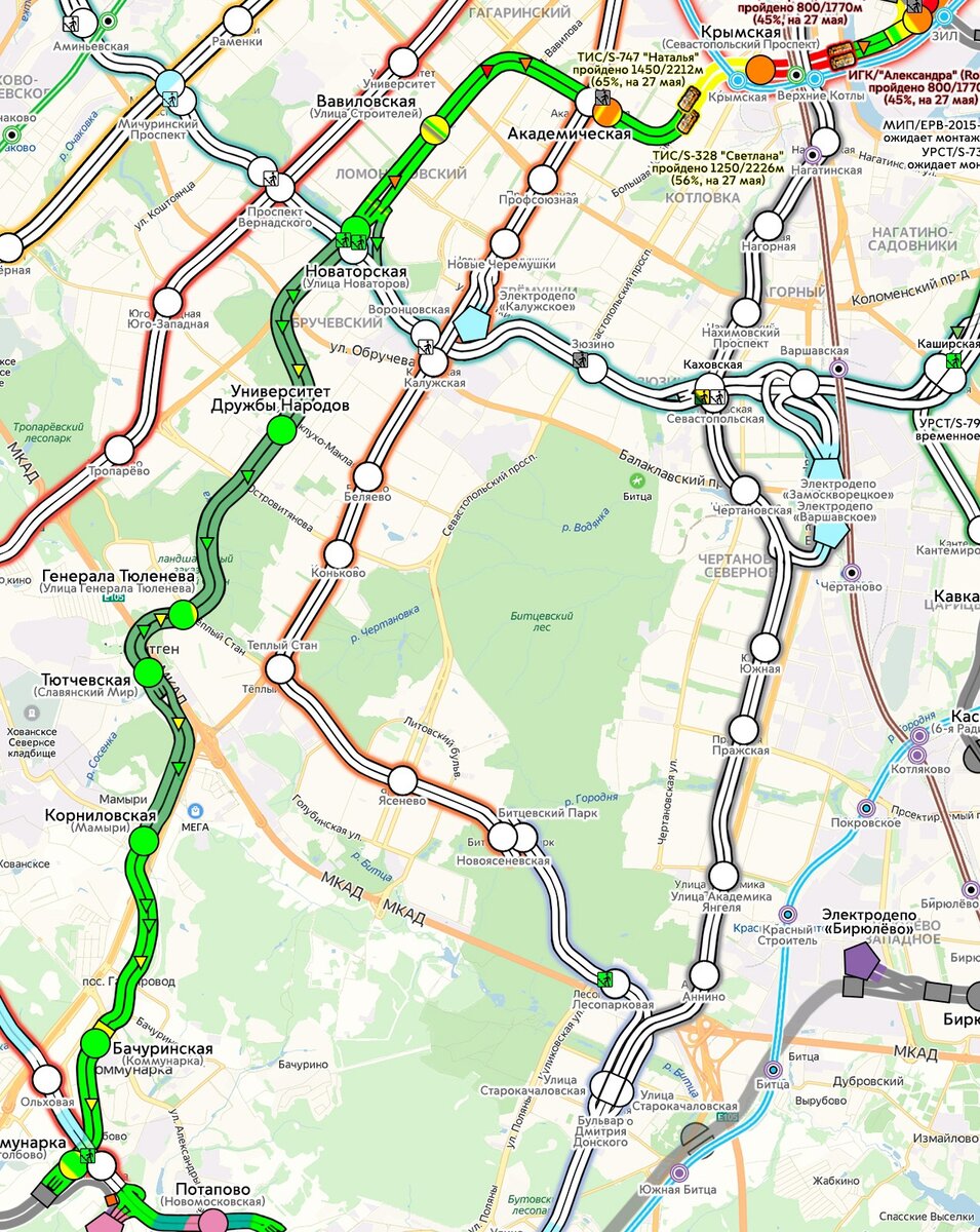 Метро в 2024 году схема с новыми станциями