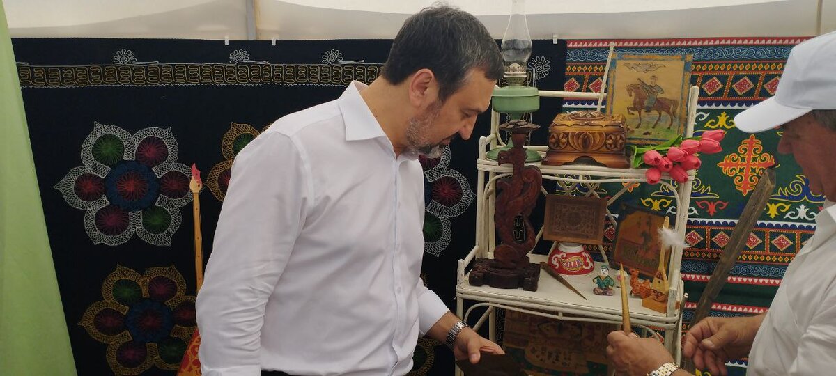    В Адамовке отмечают праздник казахской культуры «Степной той» Марина Шарт