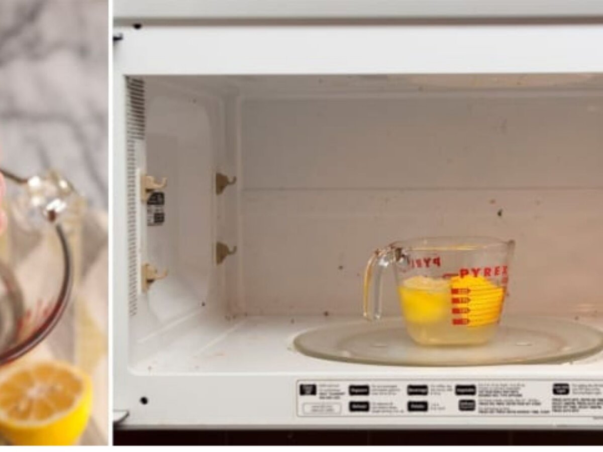 Избавиться от неприятных запахов в микроволновке просто