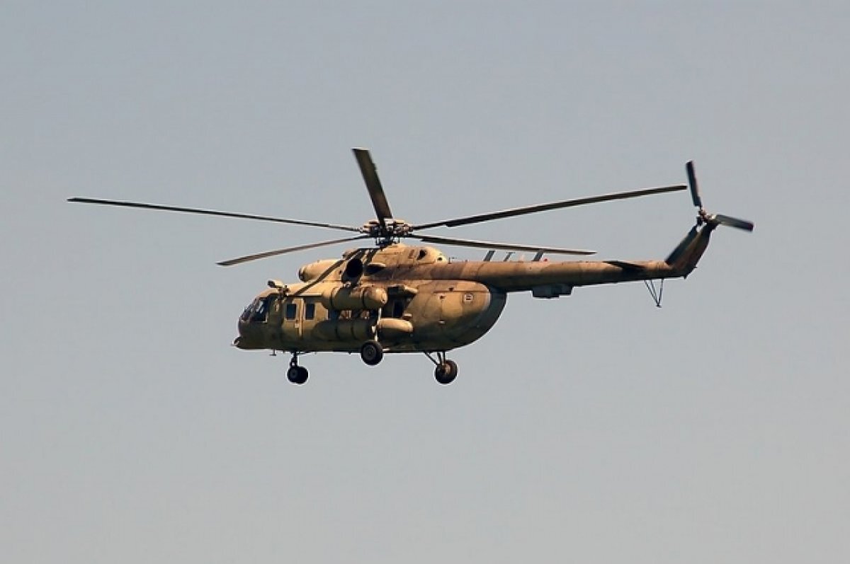    Украинский Ми-8 под Купянском обстрелял позиции своих войск
