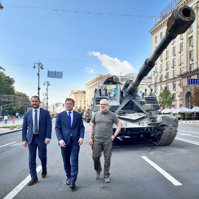 Грант Шаппс в Киеве