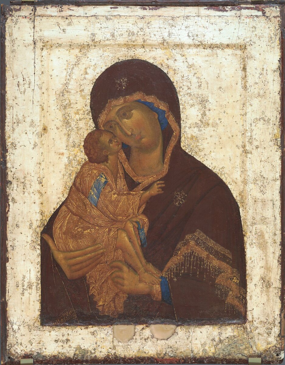 Феофан Грек. Донская икона Божией Матери, 1390-е
Третьяковская галерея