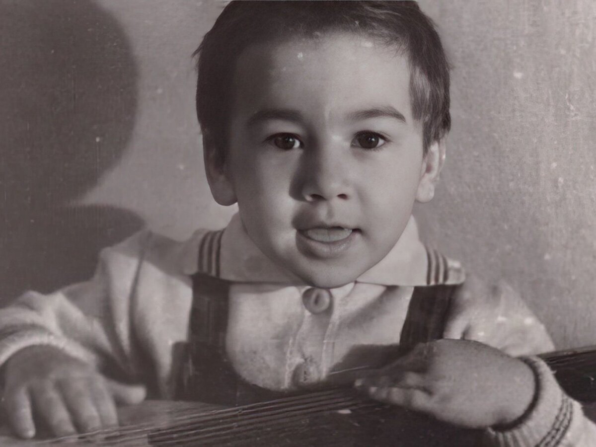 Игорь Маменко в детстве.