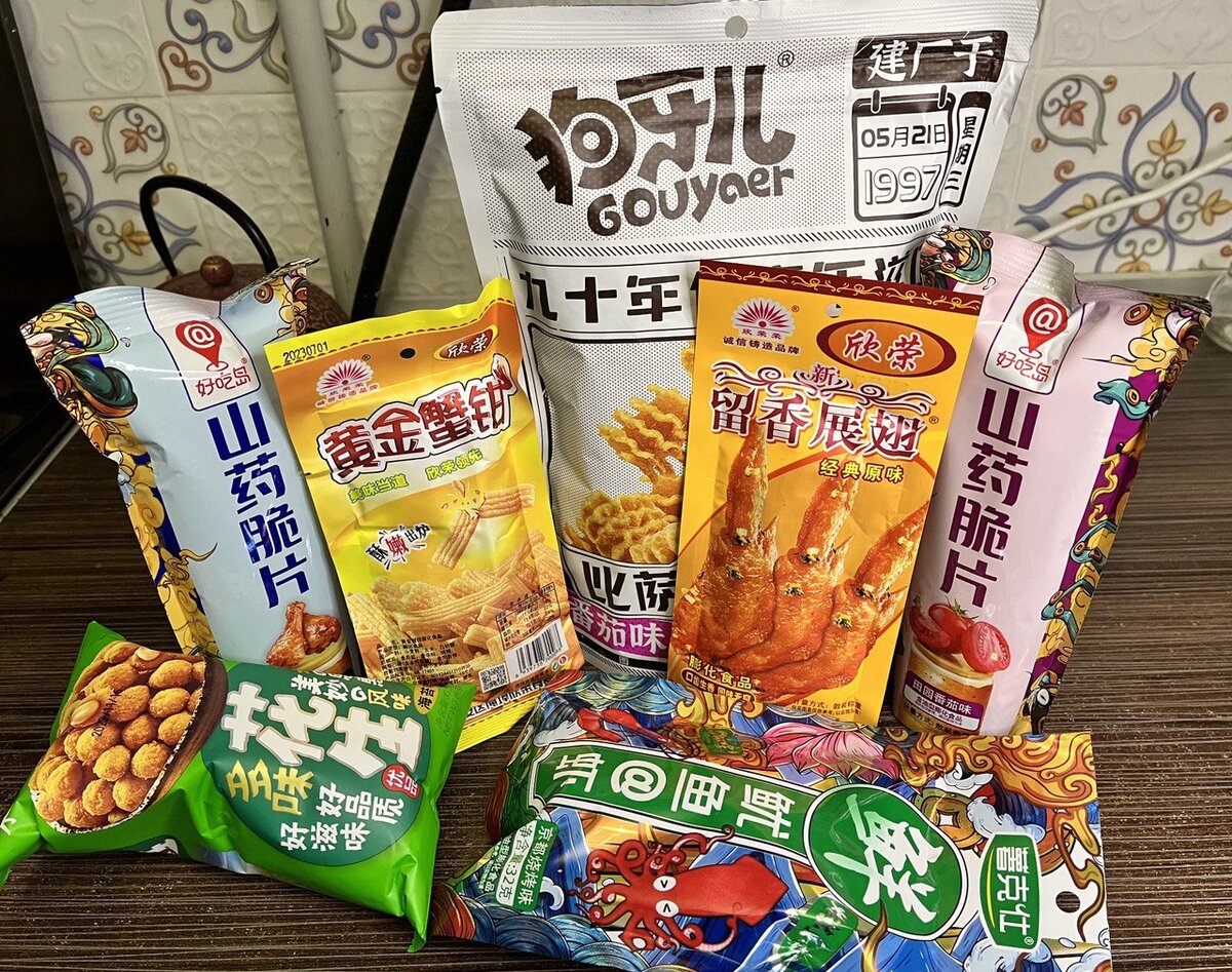 Мы набрали разных китайских чипсов