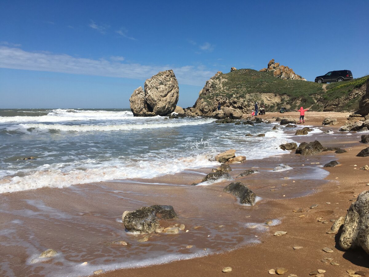 Генеральские пляжи в Крыму Судак