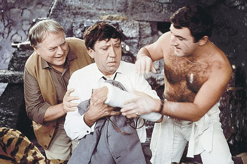 Григорий Шпигель, Юрий Никулин и Леонид Каневский