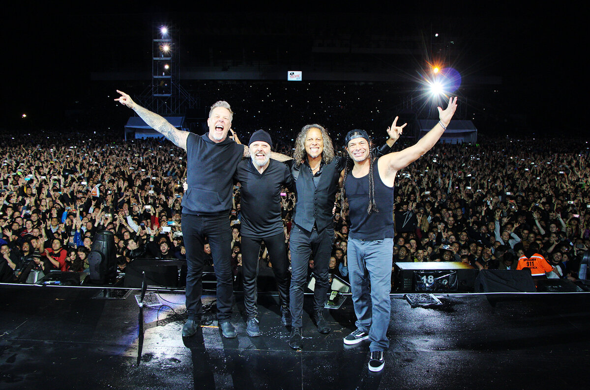 metallica концерт в москве